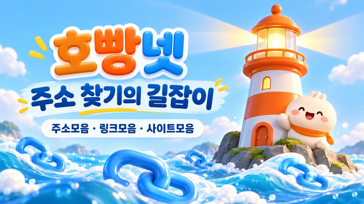 호빵넷 주소 찾기 등대